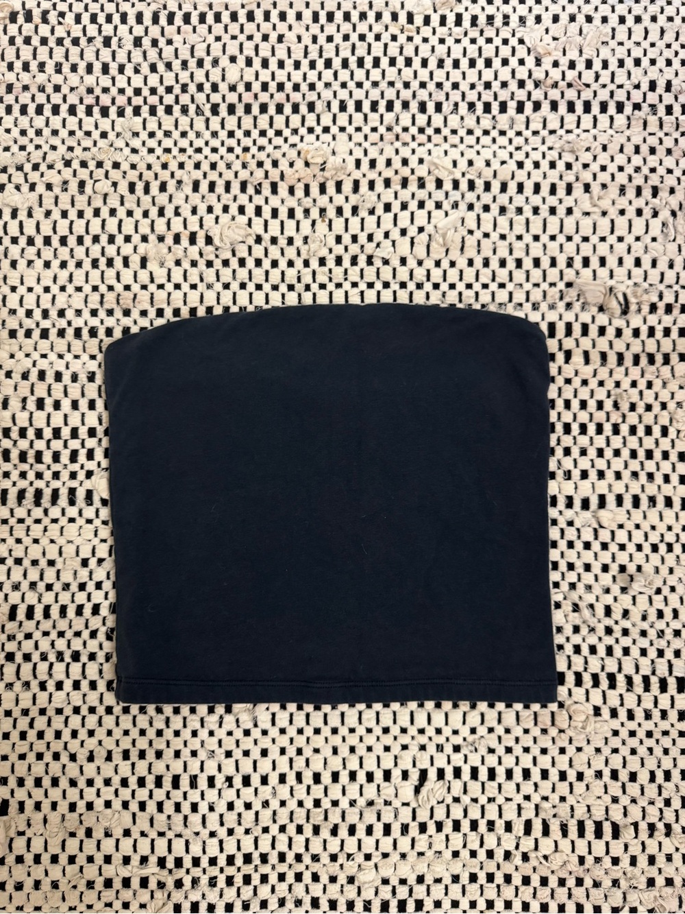 John Galt Navy Blue Strapless Top One Size